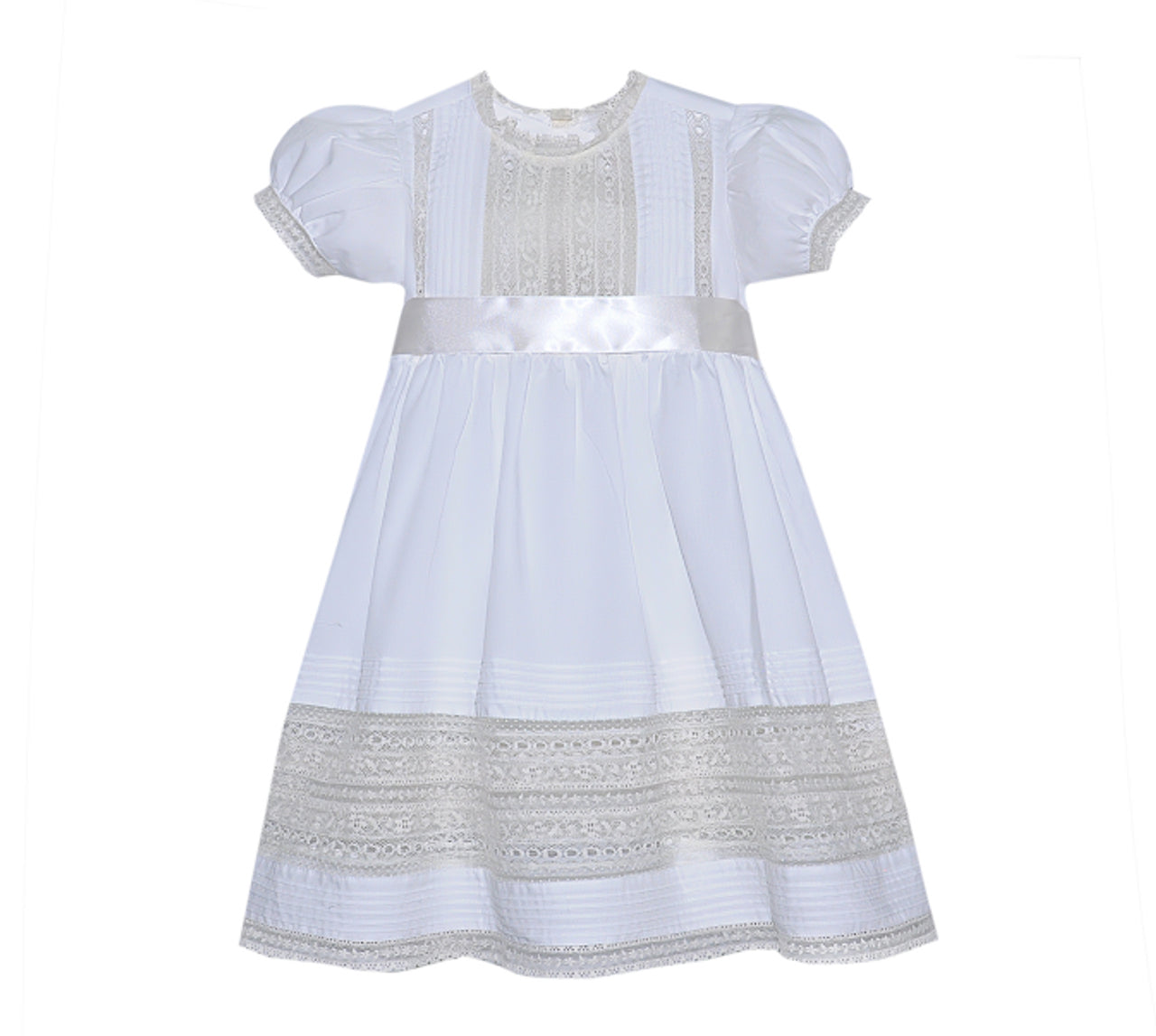 Rosary Dress - Ecru Lace - Born Childrens Boutique