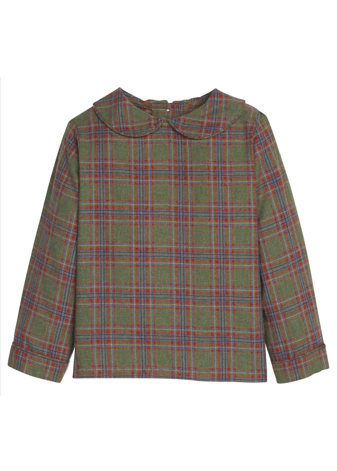 Peter Pan Shirt - Thornhill Plaid - Born Children's Boutique