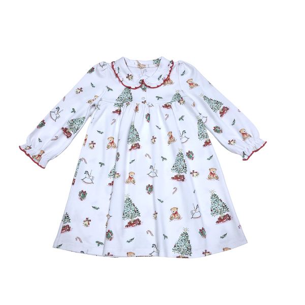 Christmas Tree Night Gown - Born Childrens Boutique