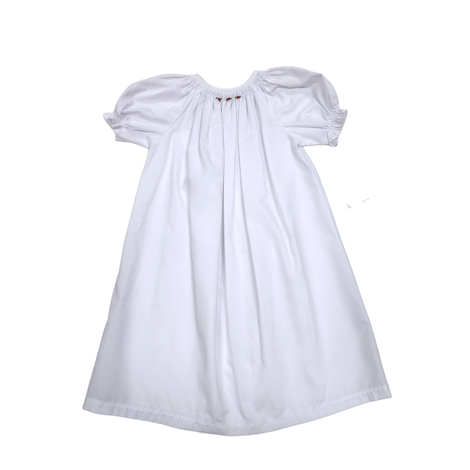 Lucy Day Gown w/ Red Roses - Born Childrens Boutique