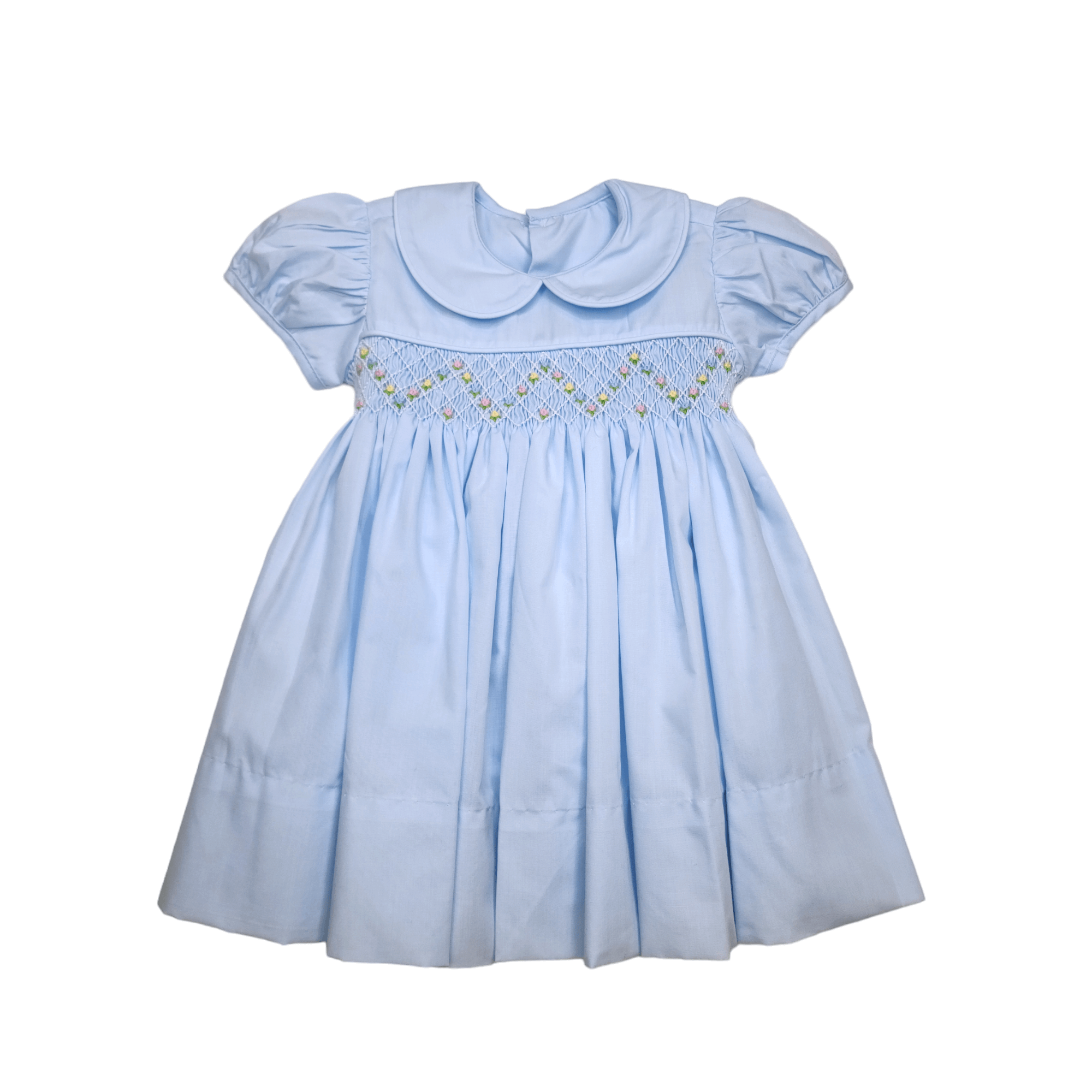 Blue Juliette Dress - Born Childrens Boutique