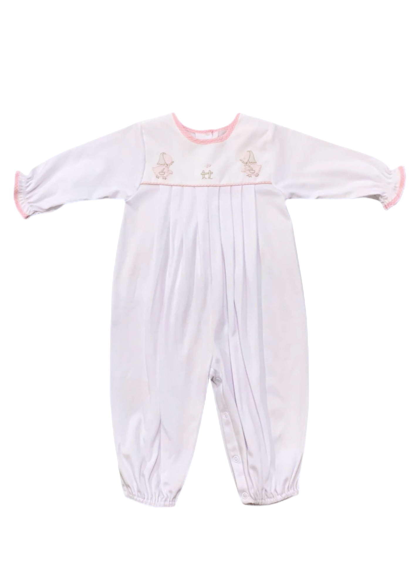 Knit Longall Pink Duck - Born Childrens Boutique