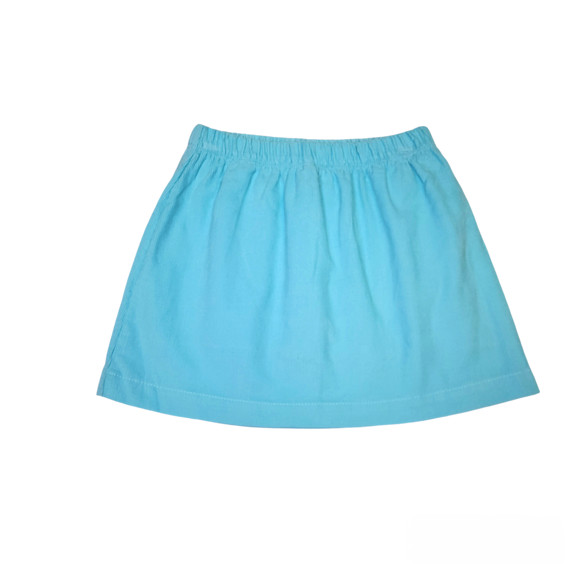 Cord Skirt Plain Caribbean - Born Childrens Boutique
