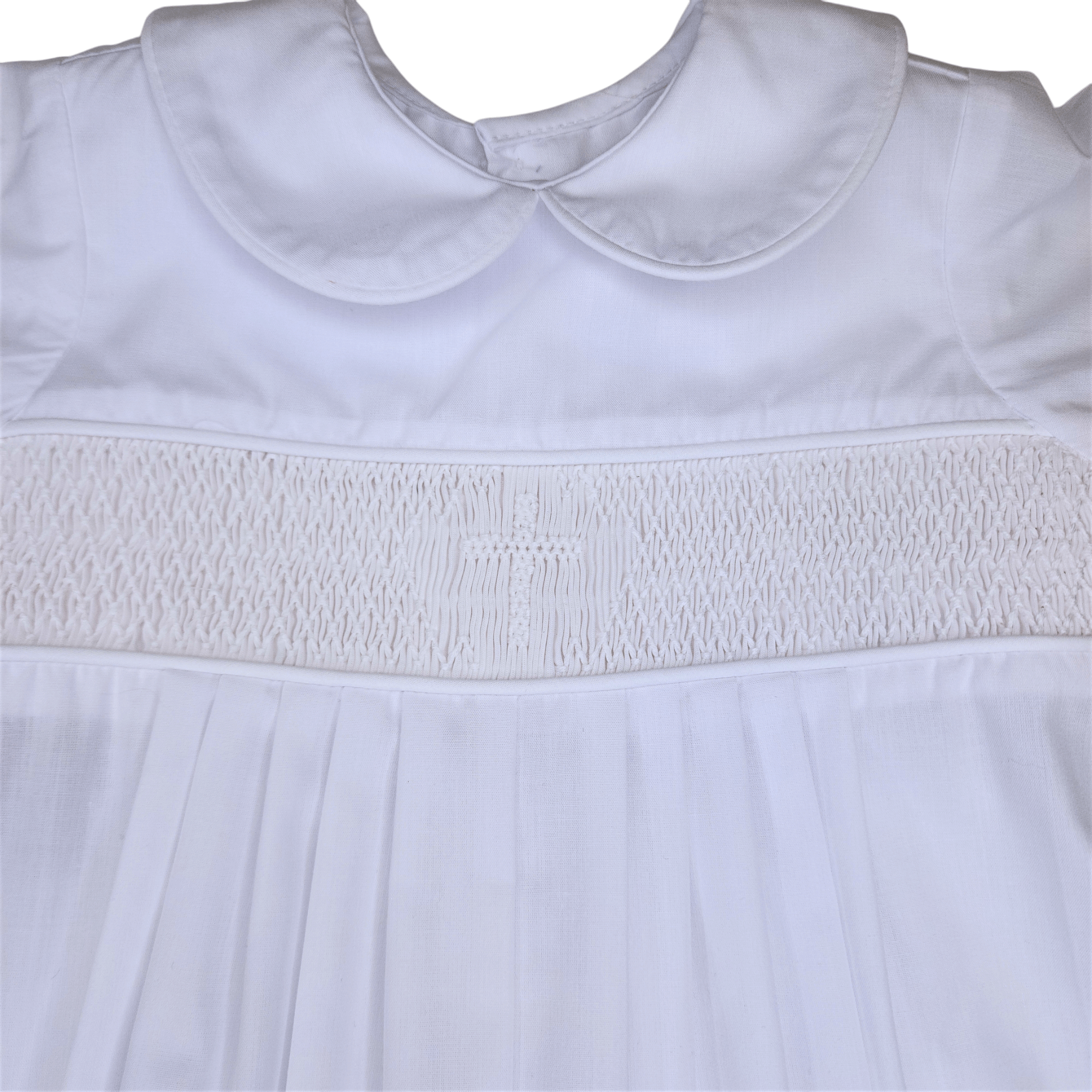 White Kingston Boy Romper - Born Childrens Boutique