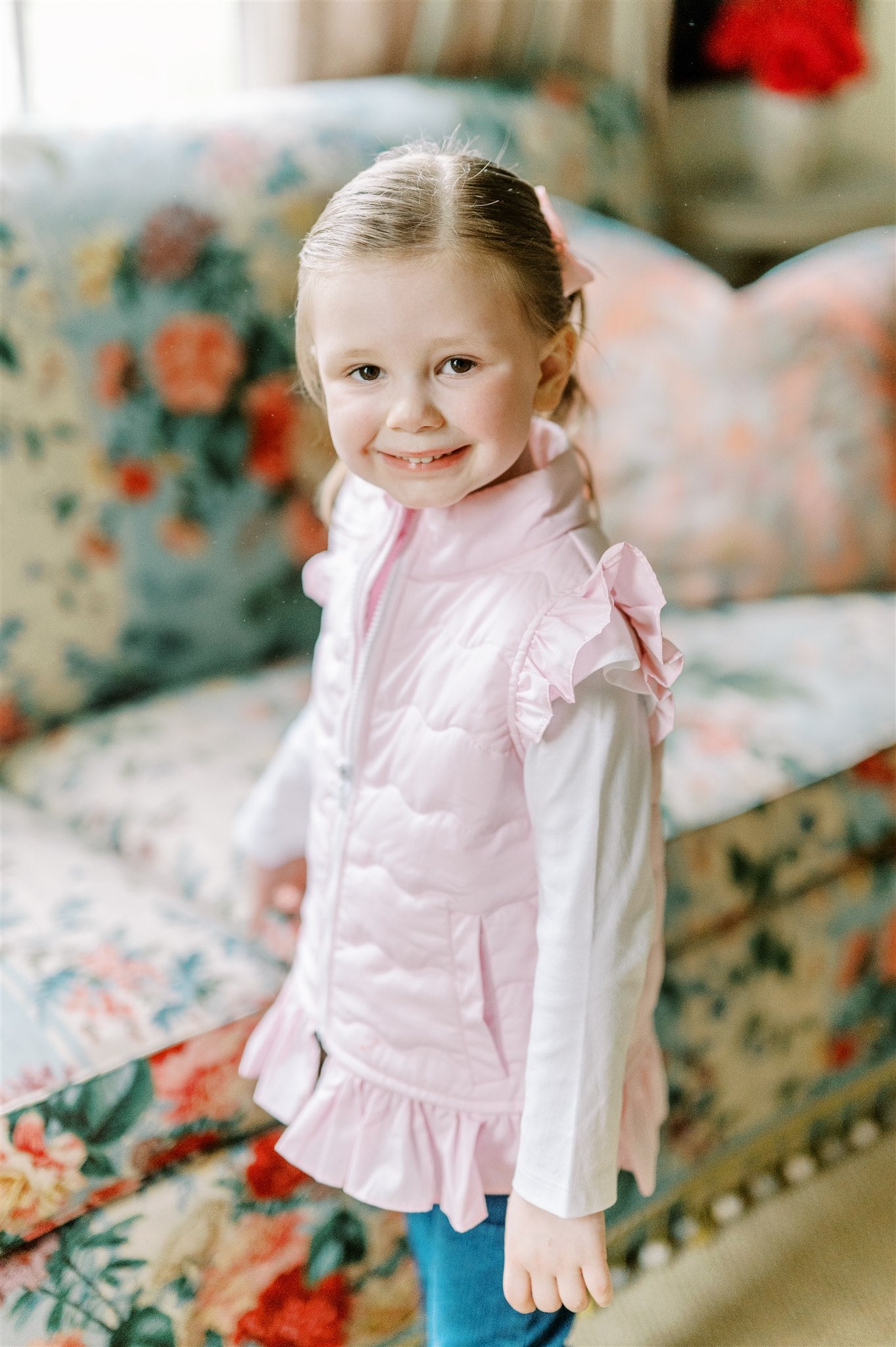 Pink Vest - Born Childrens Boutique