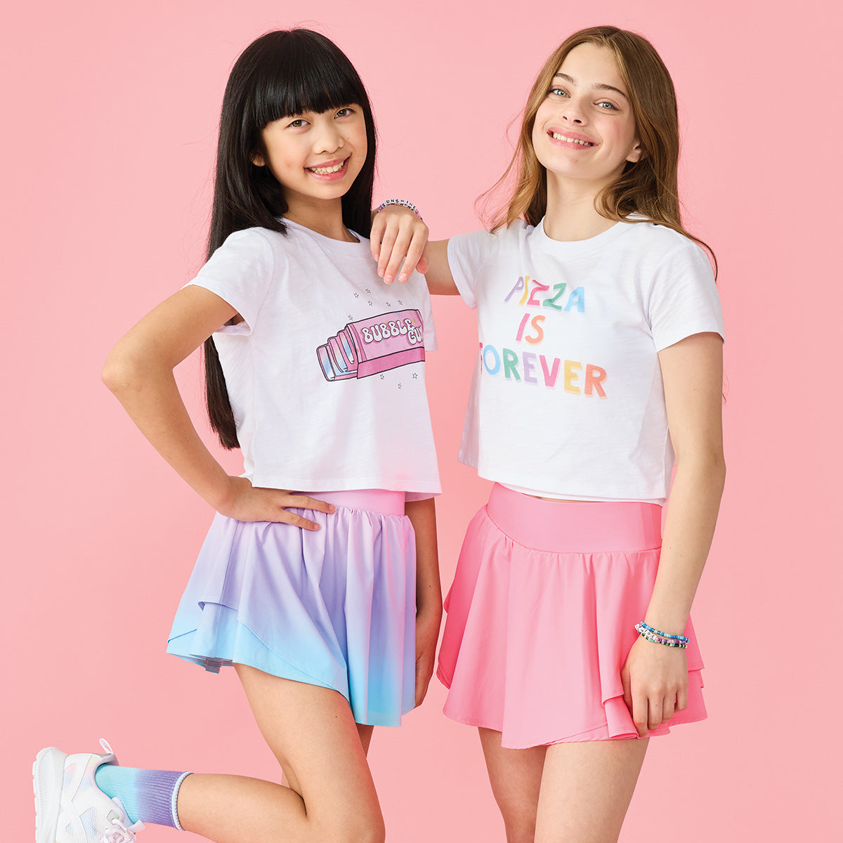 Purple Ombre Skort - Born Childrens Boutique