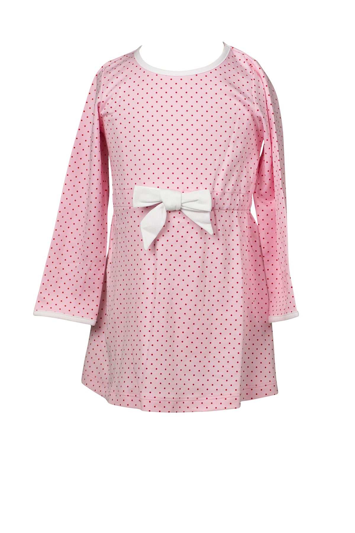 Waist Dress - Red Dot - Born Childrens Boutique