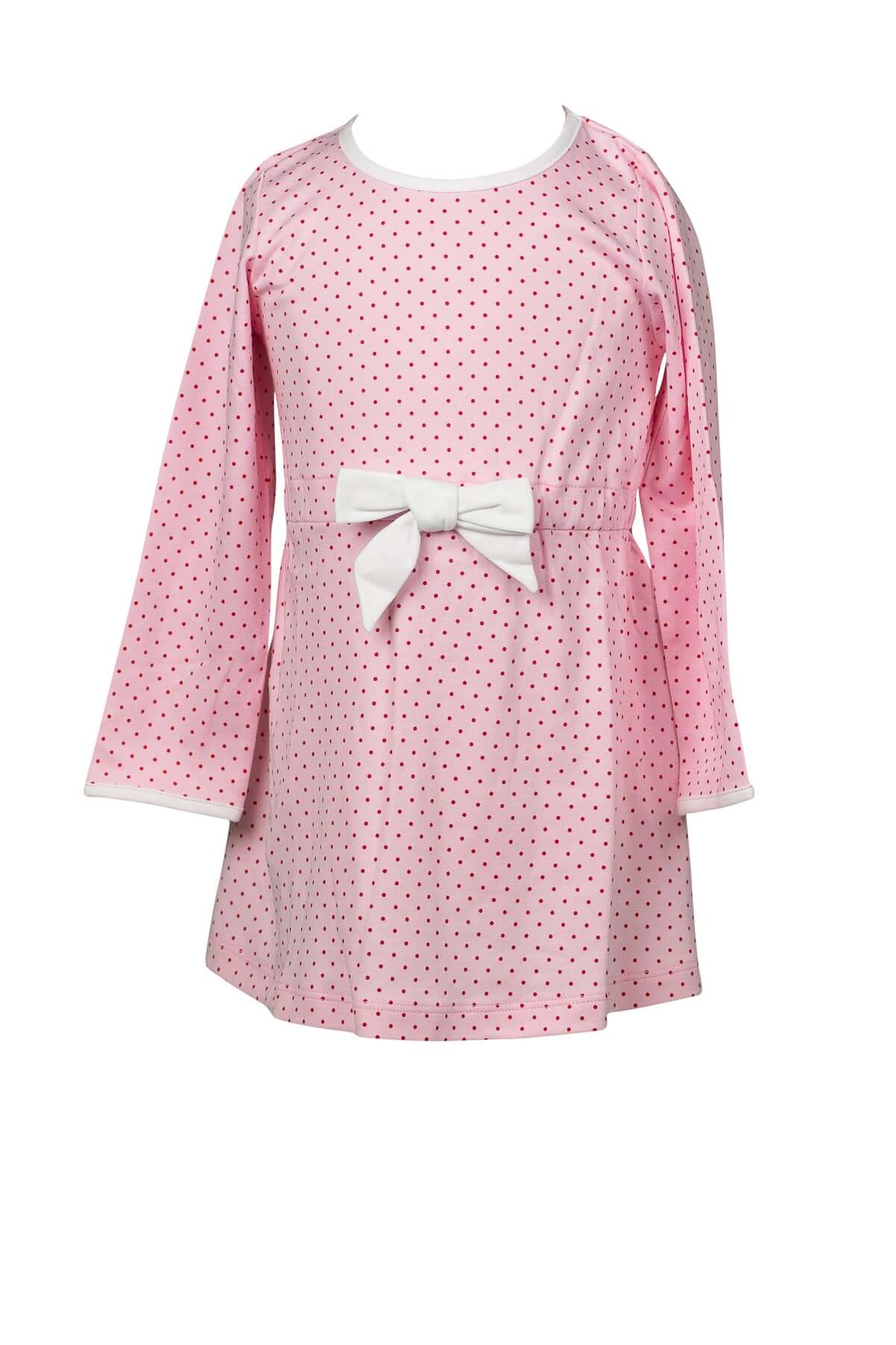 Waist Dress - Red Dot - Born Childrens Boutique