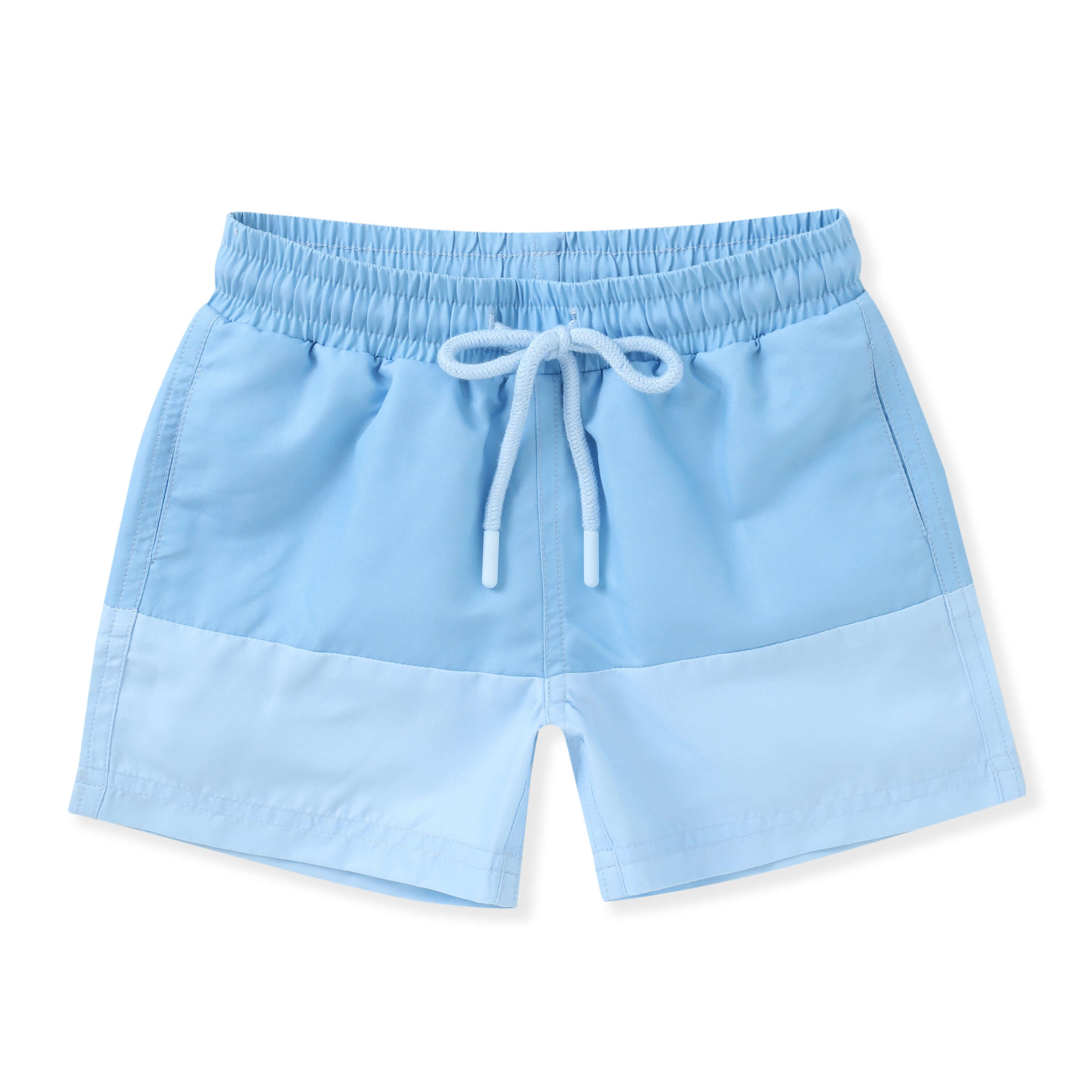Blue Block Swim Trunk - Born Childrens Boutique