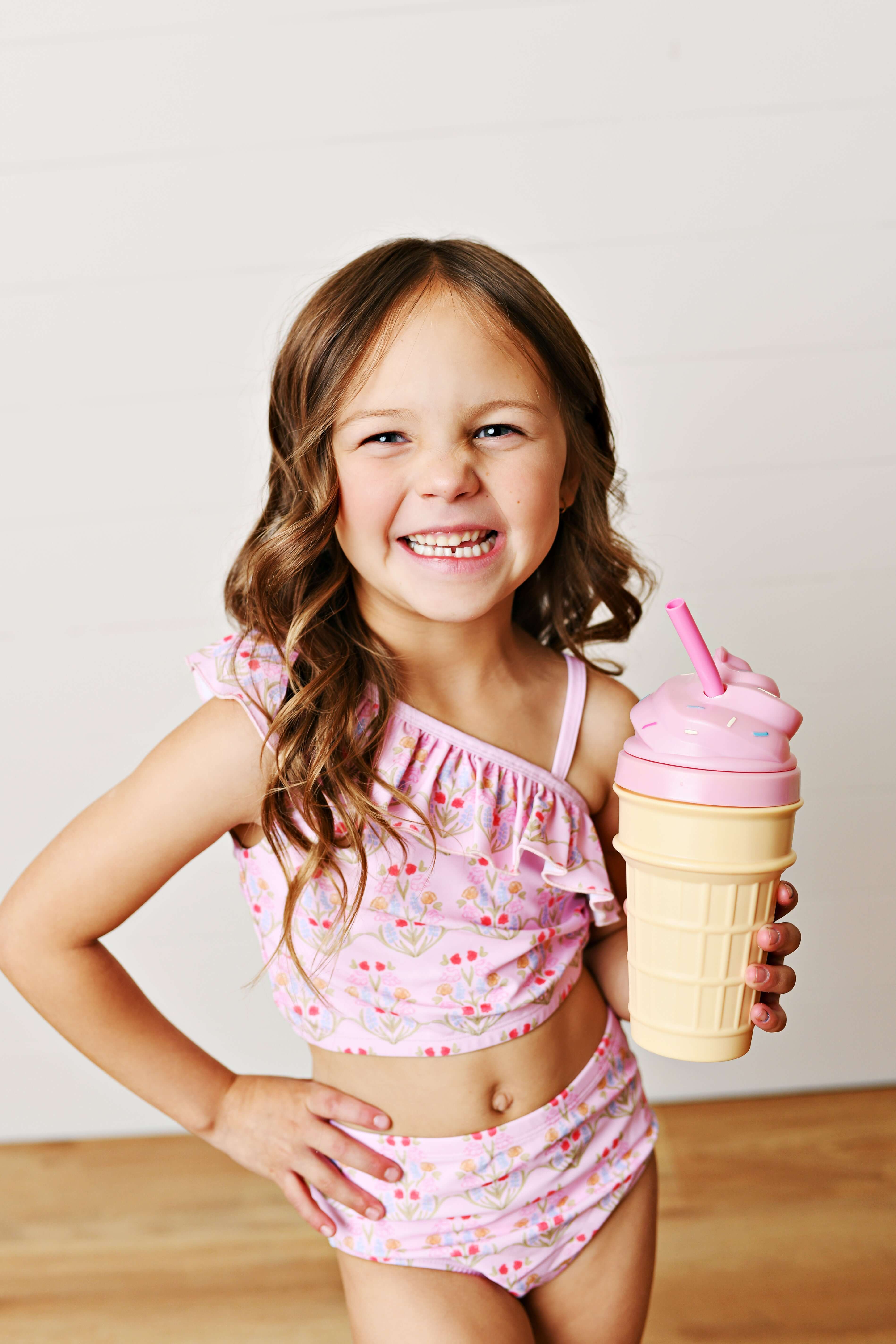 Proper 2 Piece Ruffle Swim - Born Childrens Boutique