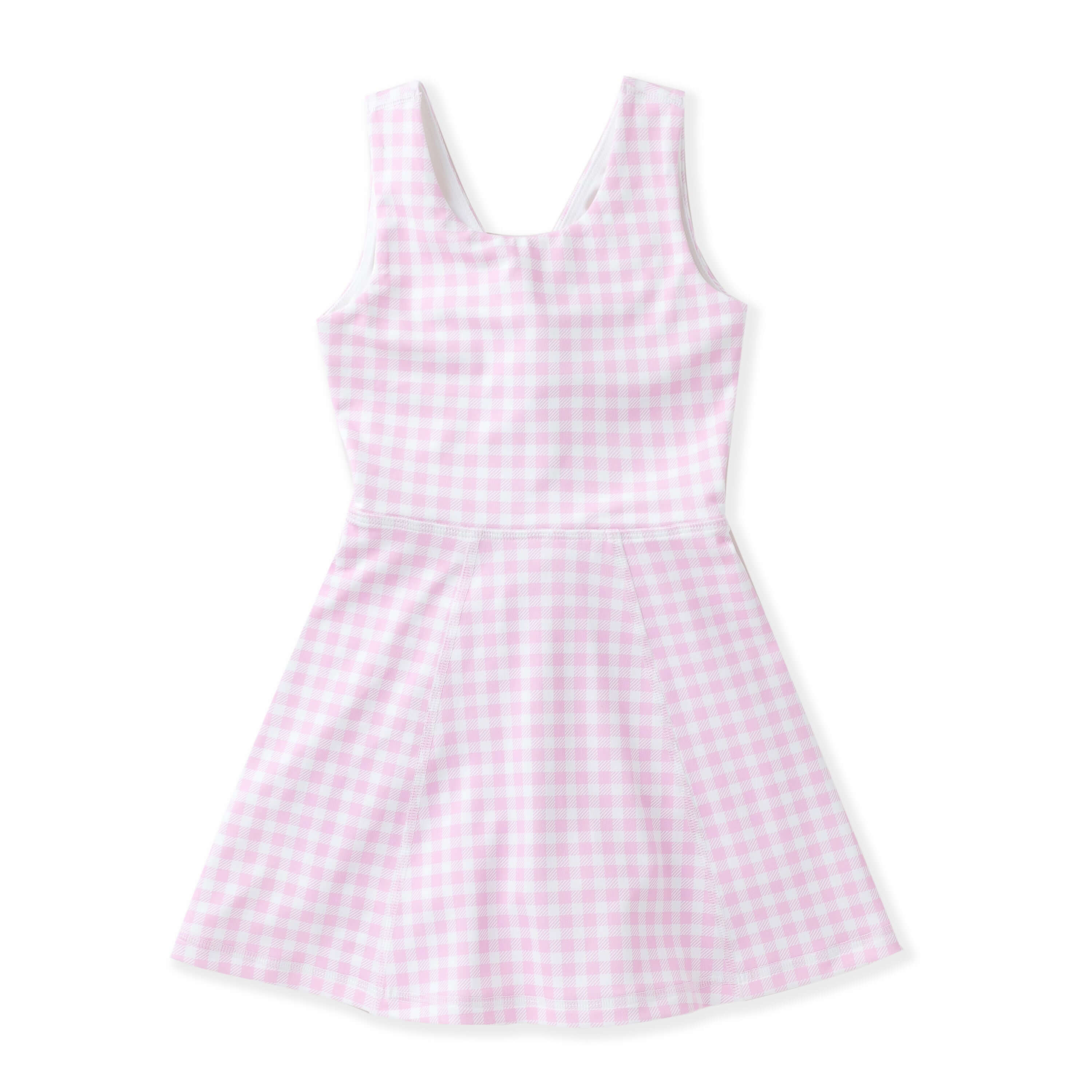 Pink Gingham Dress - Born Childrens Boutique