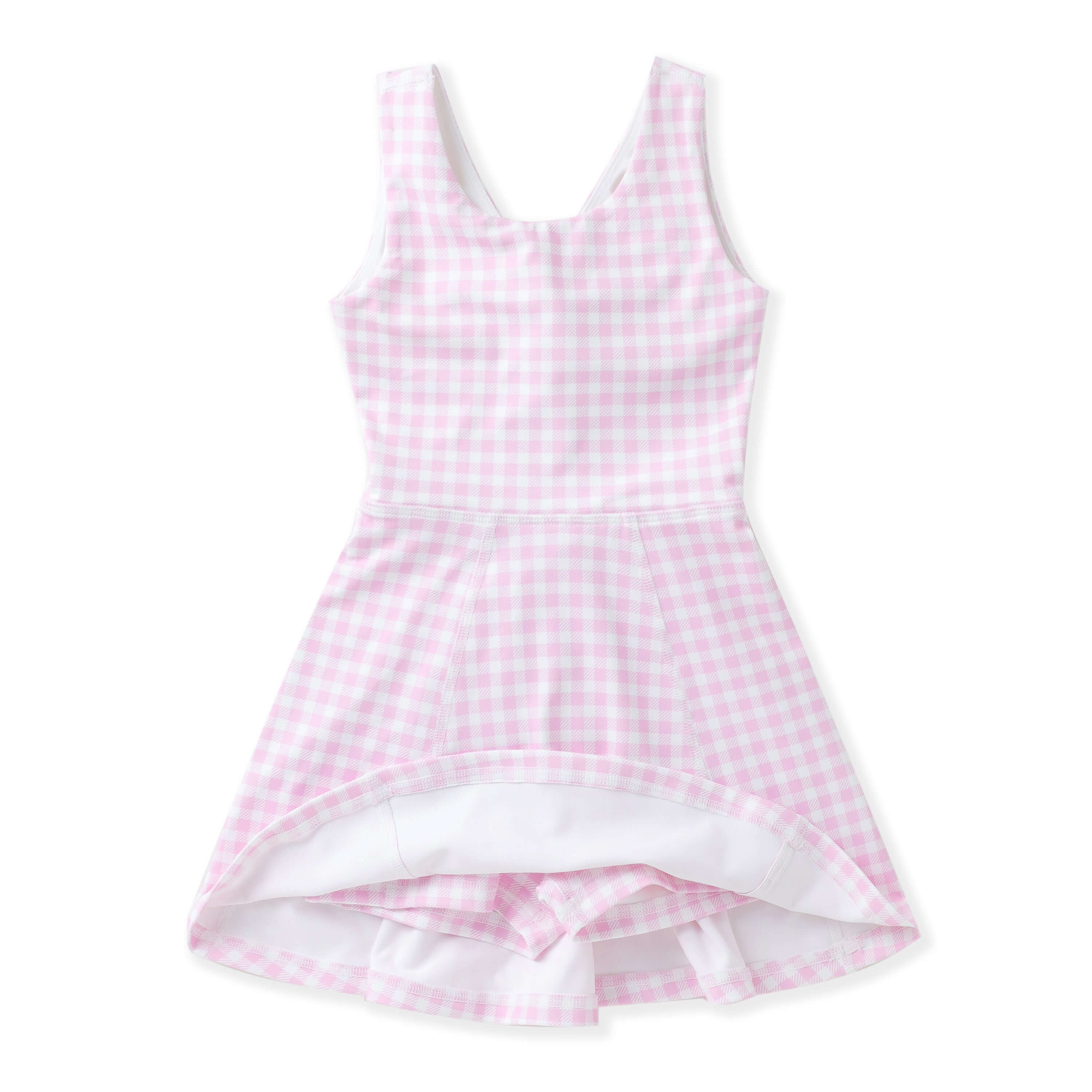 Pink Gingham Dress - Born Childrens Boutique