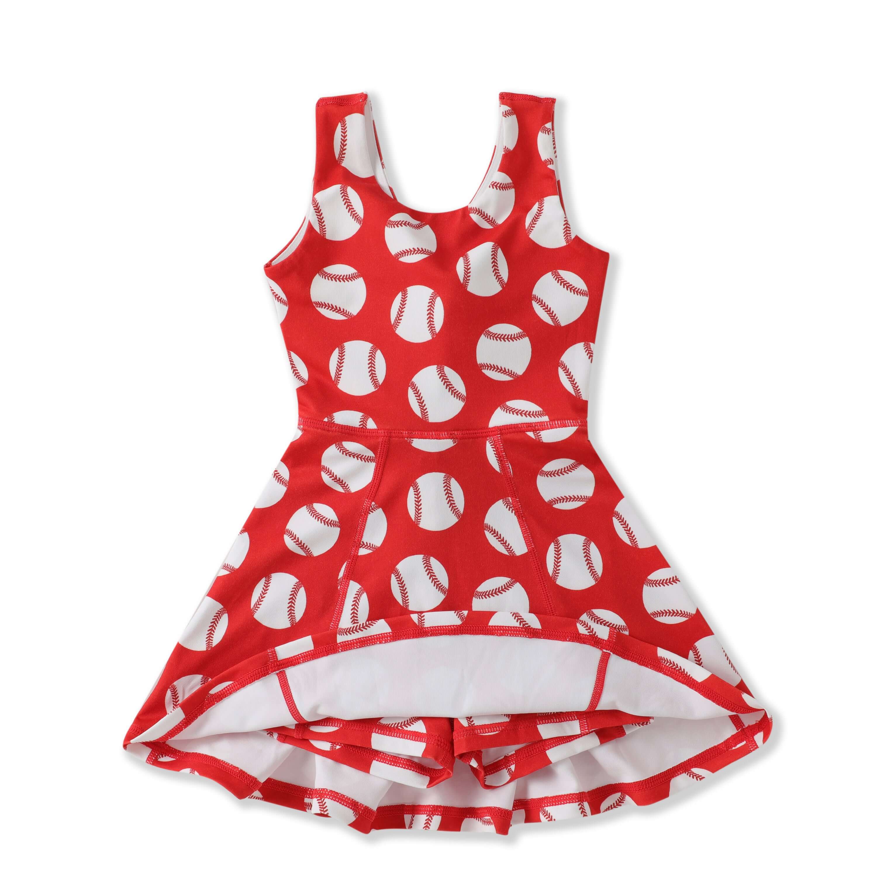 Batter Up Dress - Born Childrens Boutique