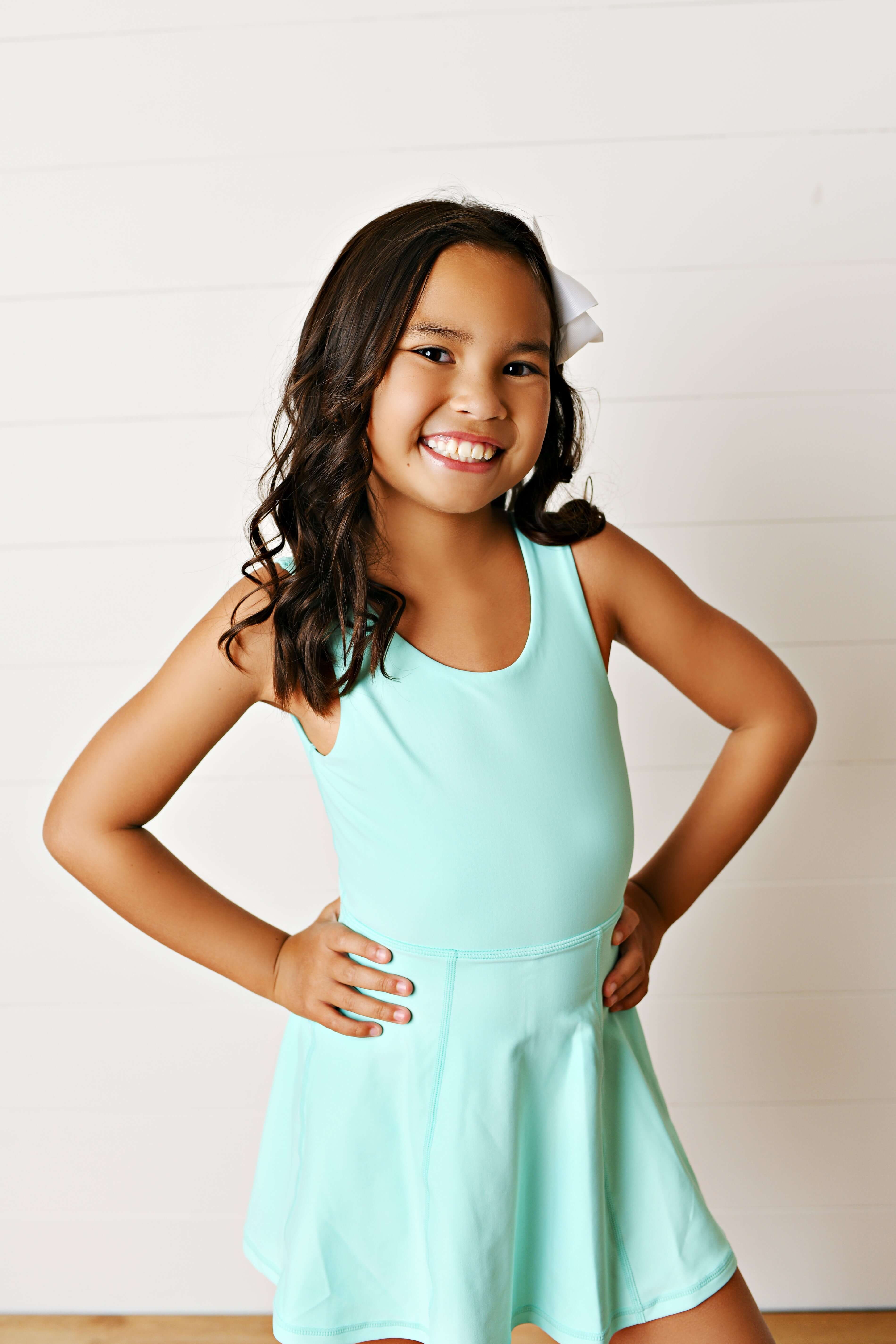 Seafoam Dress - Born Childrens Boutique
