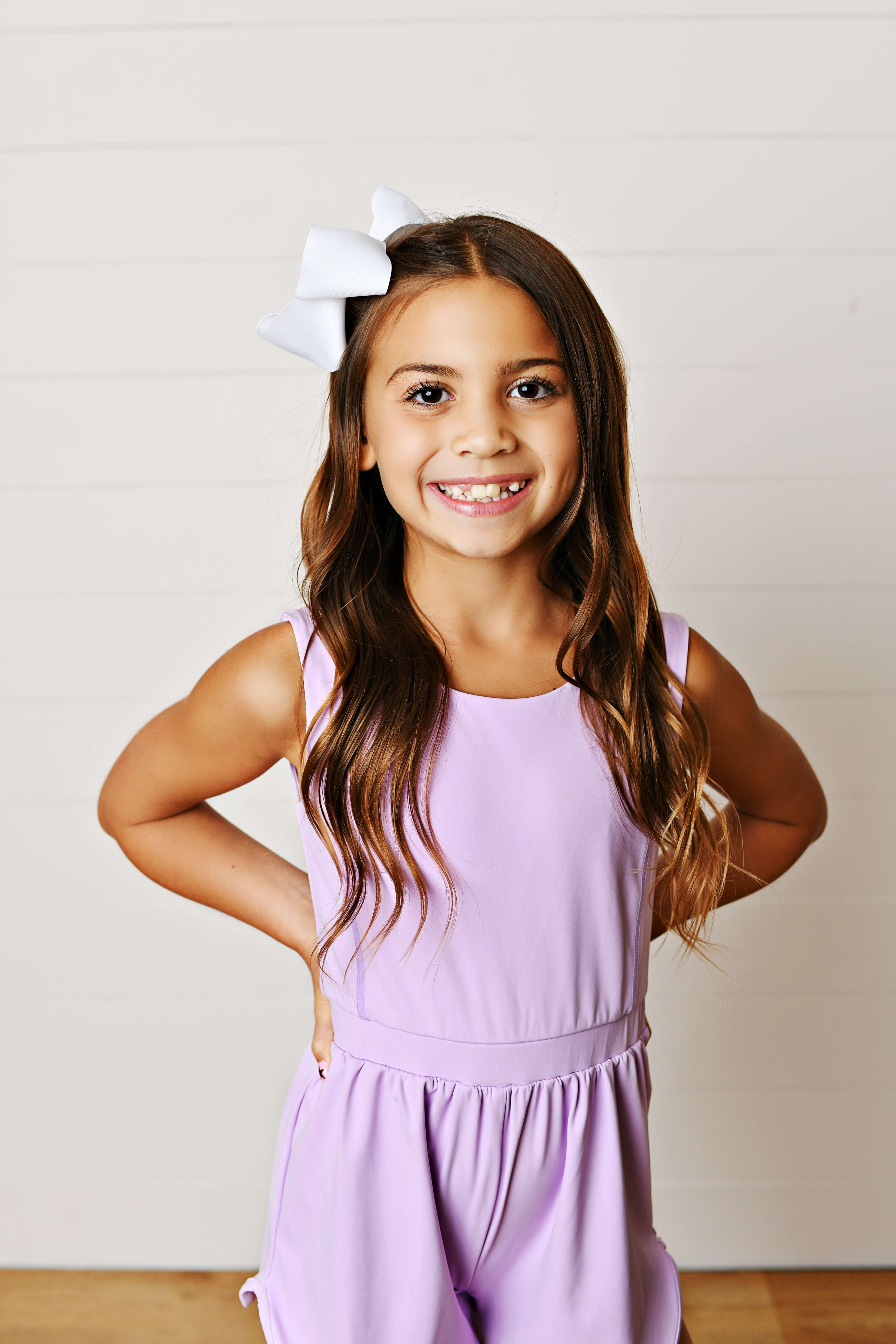 Lilac Frost Shortie Jumper - Born Childrens Boutique
