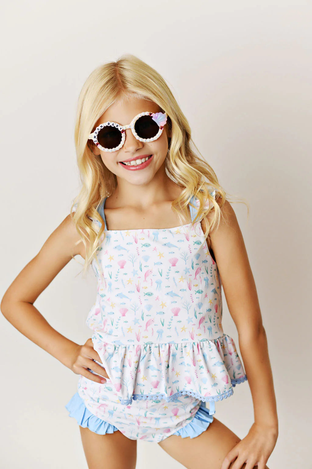 Under the Sea Tunic Swimmy - Born Childrens Boutique