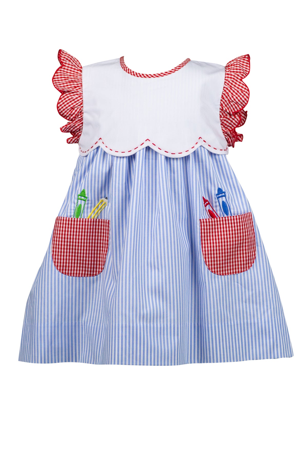 Sawyer School Dress - Born Childrens Boutique