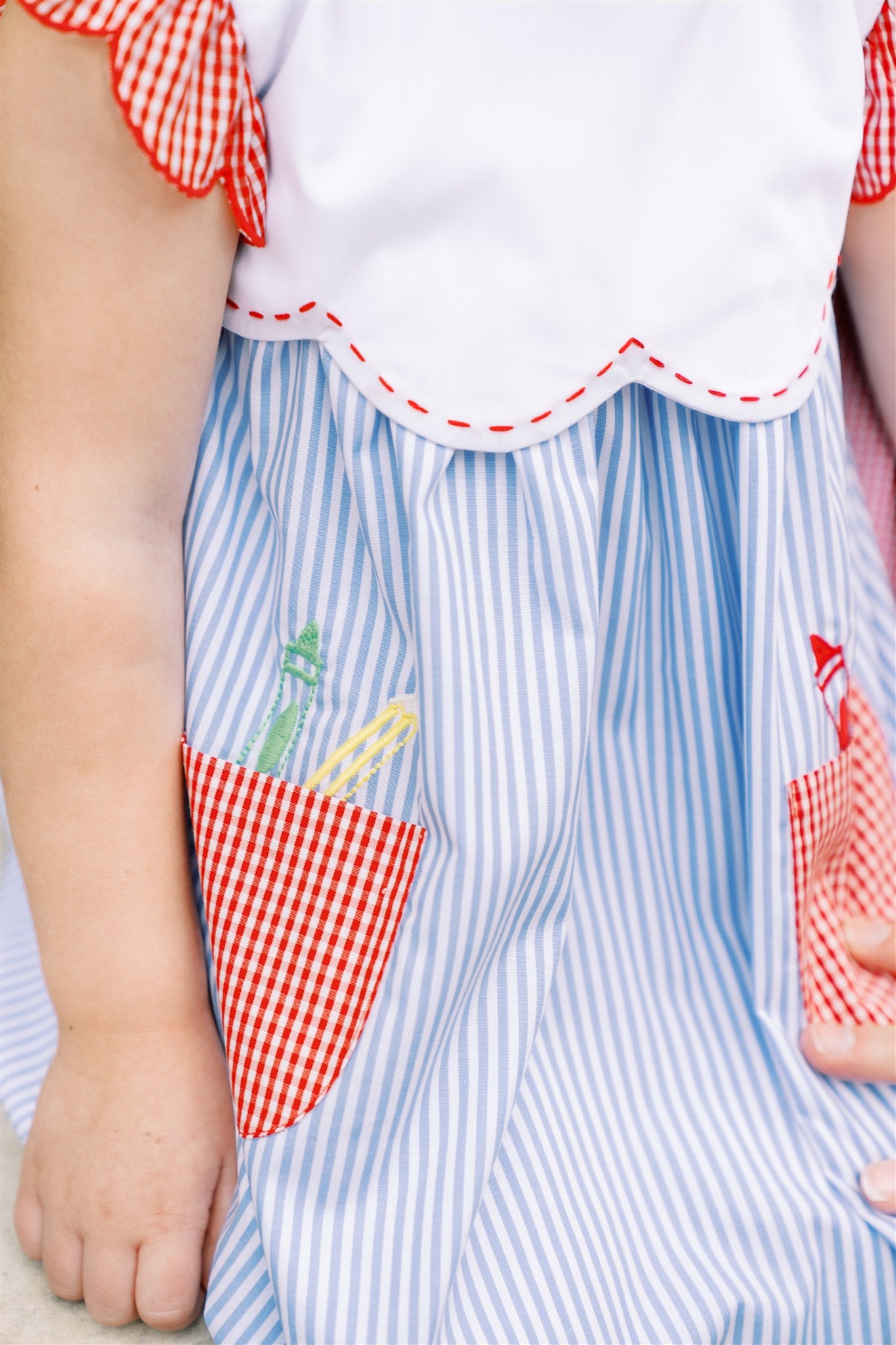 Sawyer School Dress - Born Childrens Boutique
