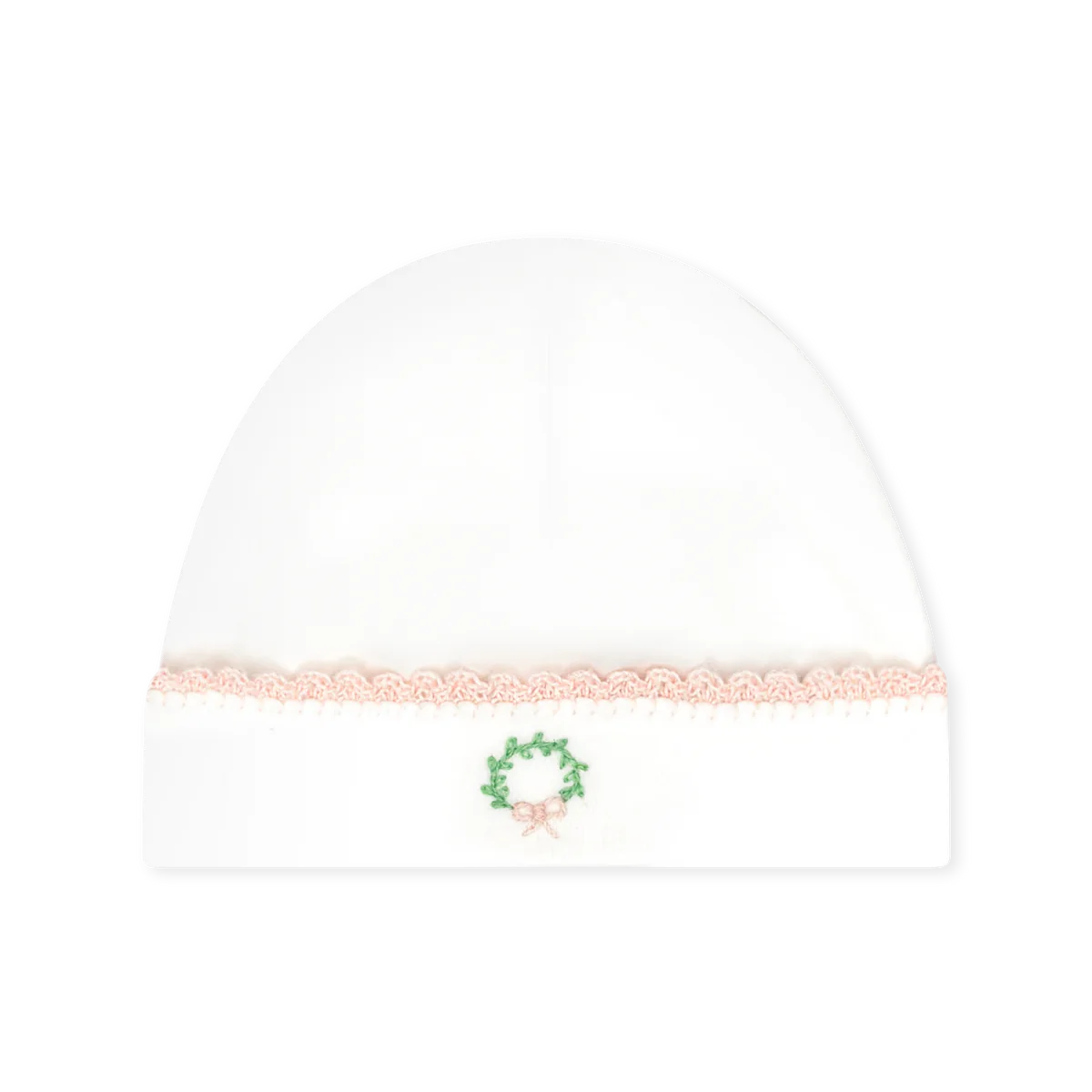 Baby Hat - Park White Wreath - Born Childrens Boutique