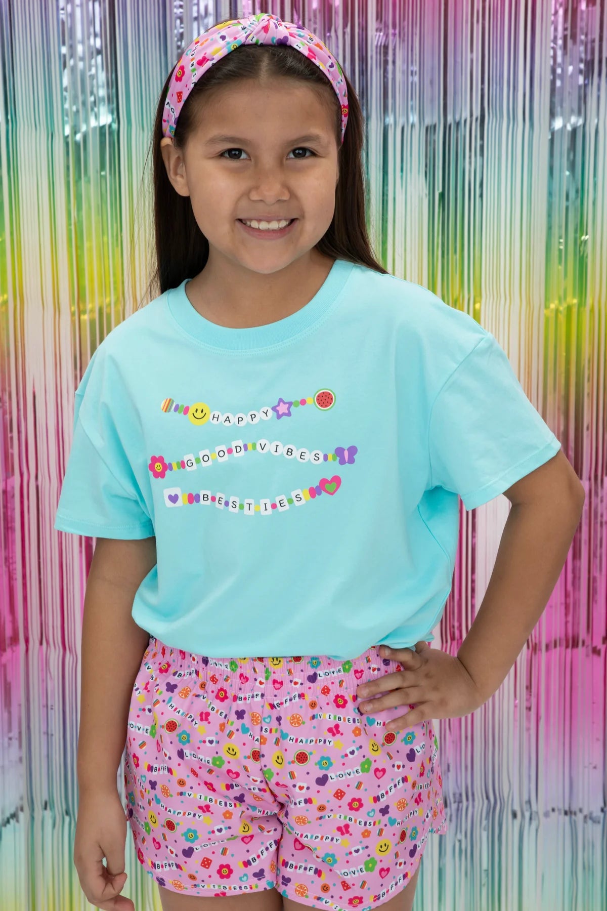 Boxy T in Sky Blue - Born Childrens Boutique