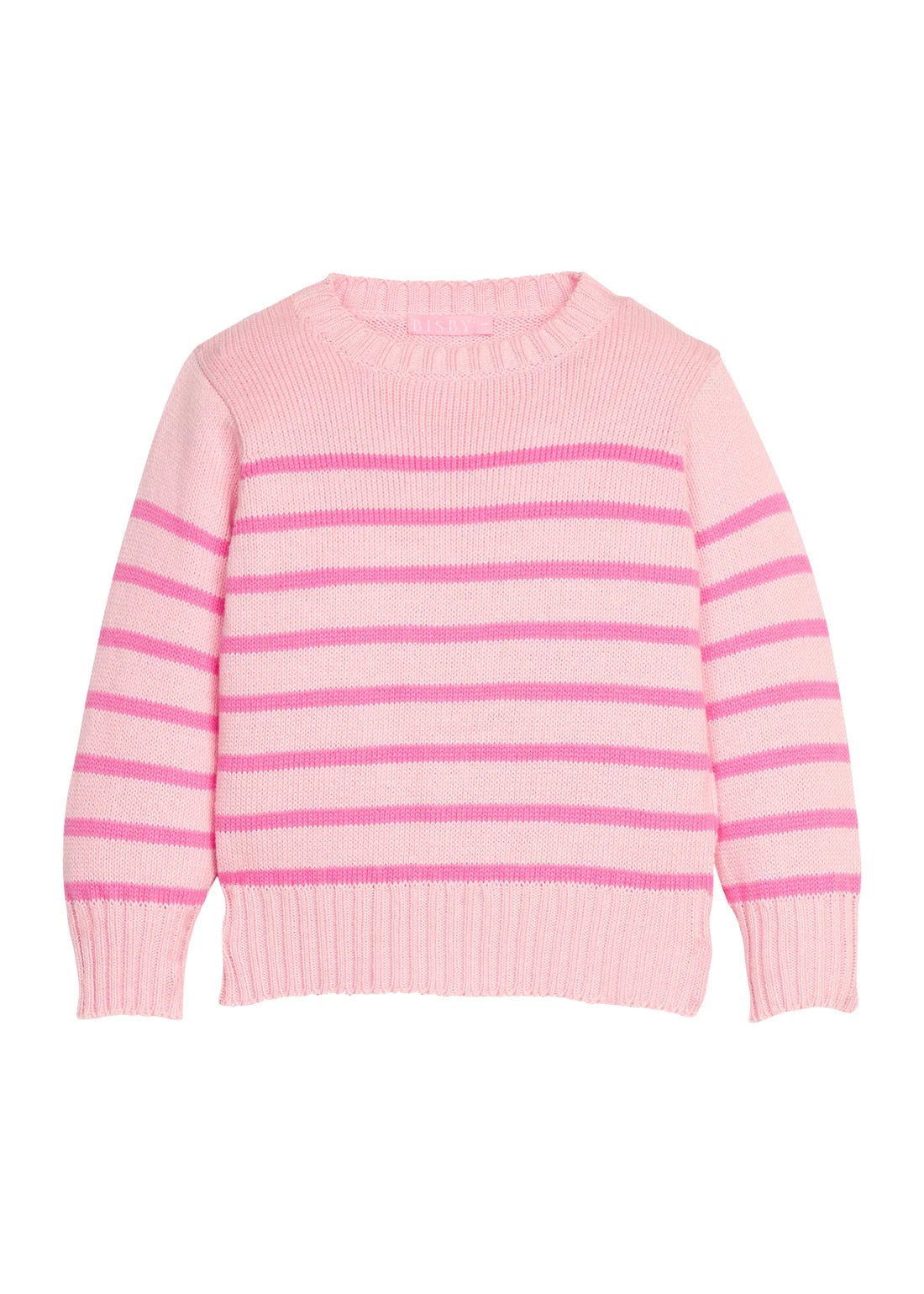 Pre-Order Striped Sweater - Pink - Born Childrens Boutique