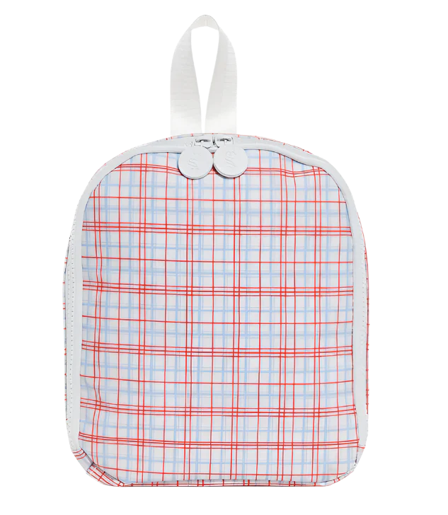 Bring it Lunch Bag Classic Plaid Red - Born Childrens Boutique
