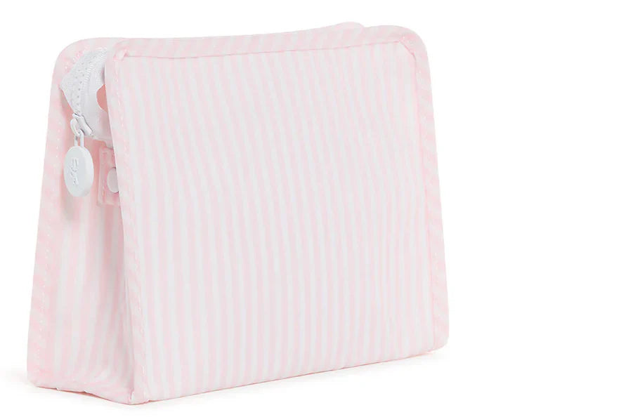 Roadie Med Zip Pouch - Pimlico Stripe Pink - Born Childrens Boutique