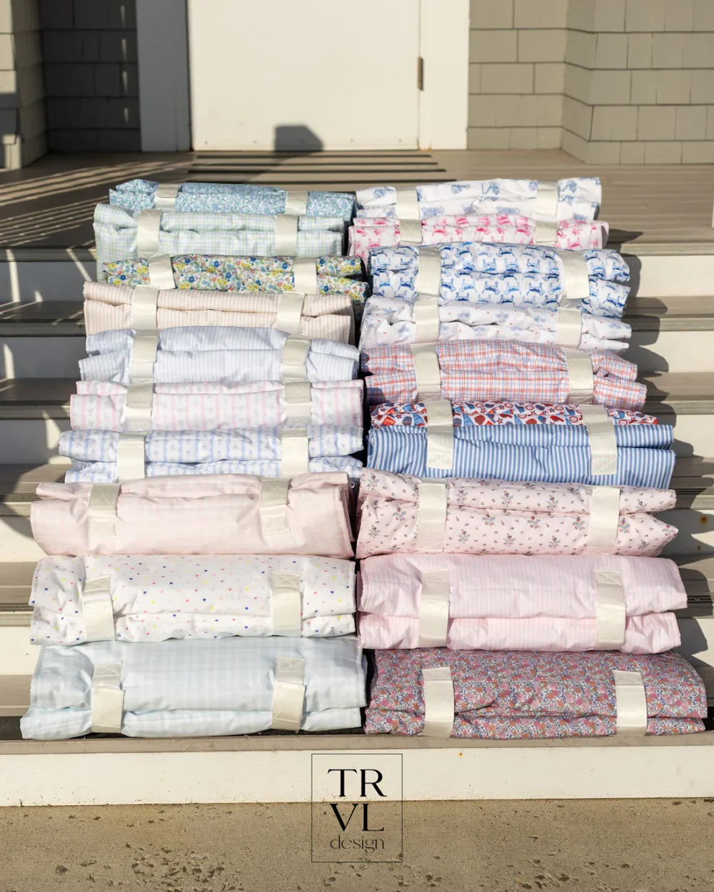 Nap Mat - Rest Up! Nap Mat Pimlico Stripe Blue - Born Childrens Boutique