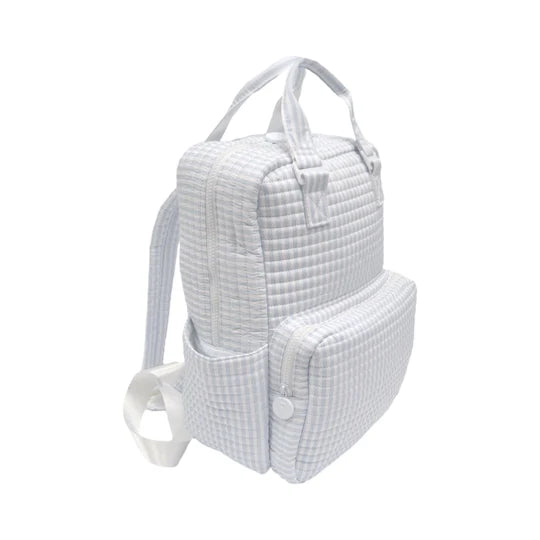 Quilted All You Need Bag - Pimlico Stripe Blue