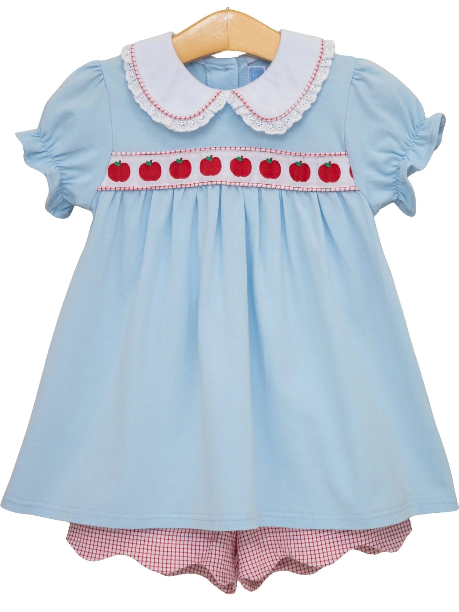 Apple Ribbon Short Set