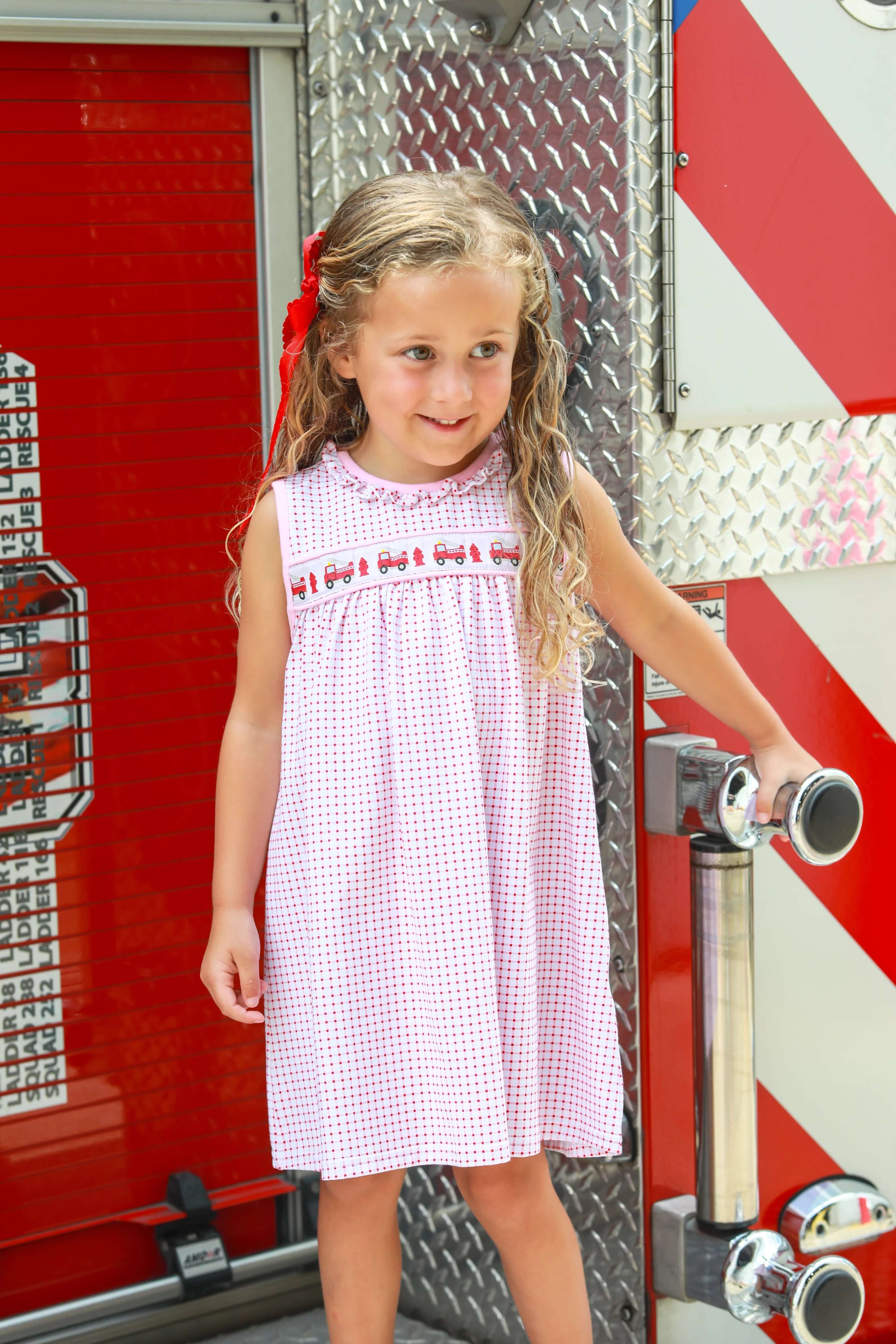 Sound the Alarm Dress - Born Childrens Boutique