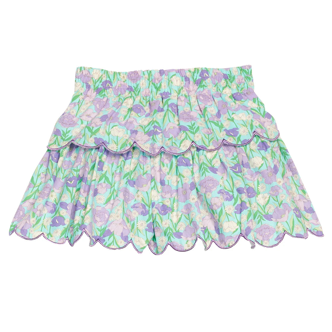 Two Tiered Skort - Tillies Tulips - Born Childrens Boutique