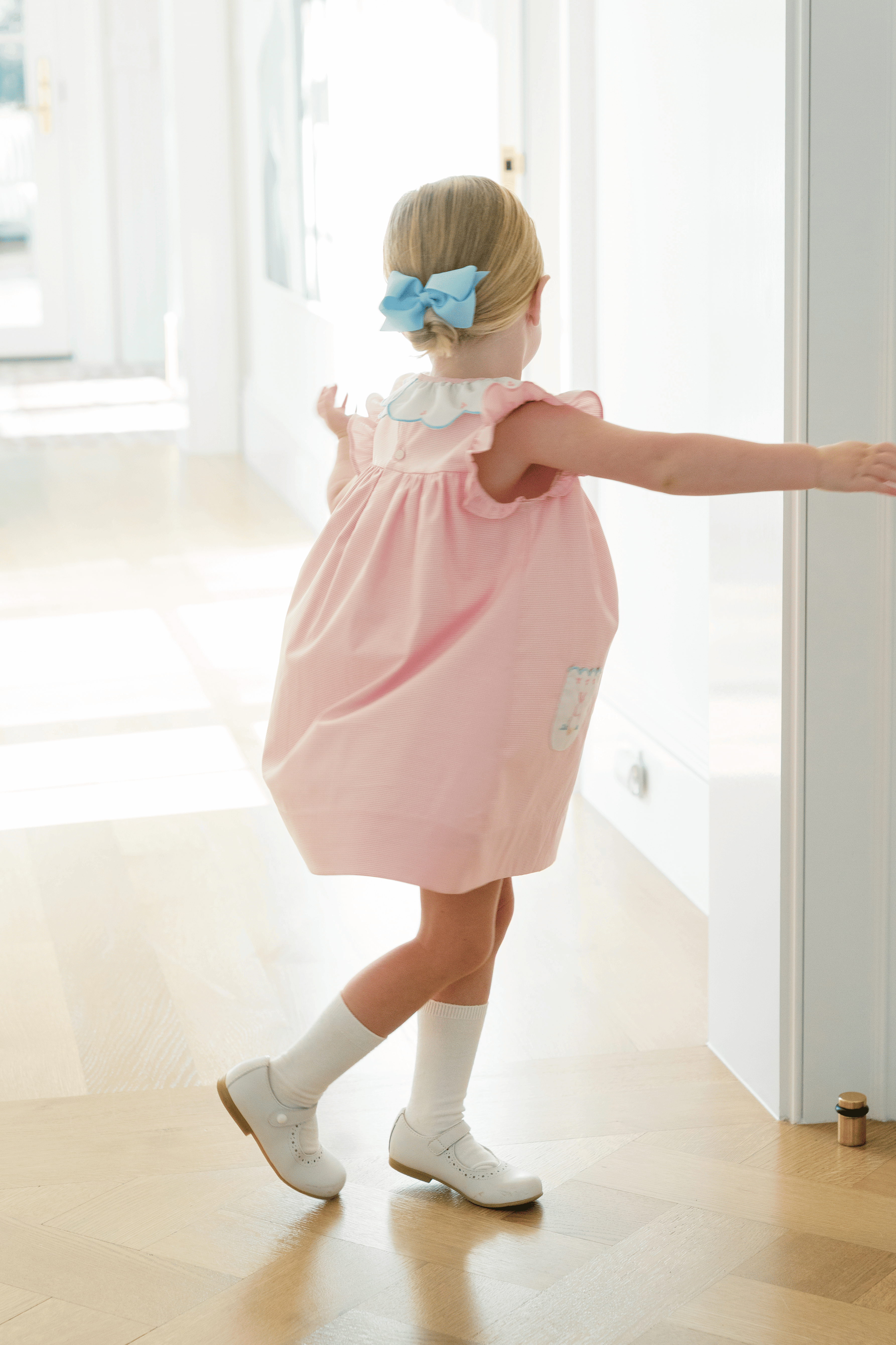 Clover Bunny Dress - Born Childrens Boutique