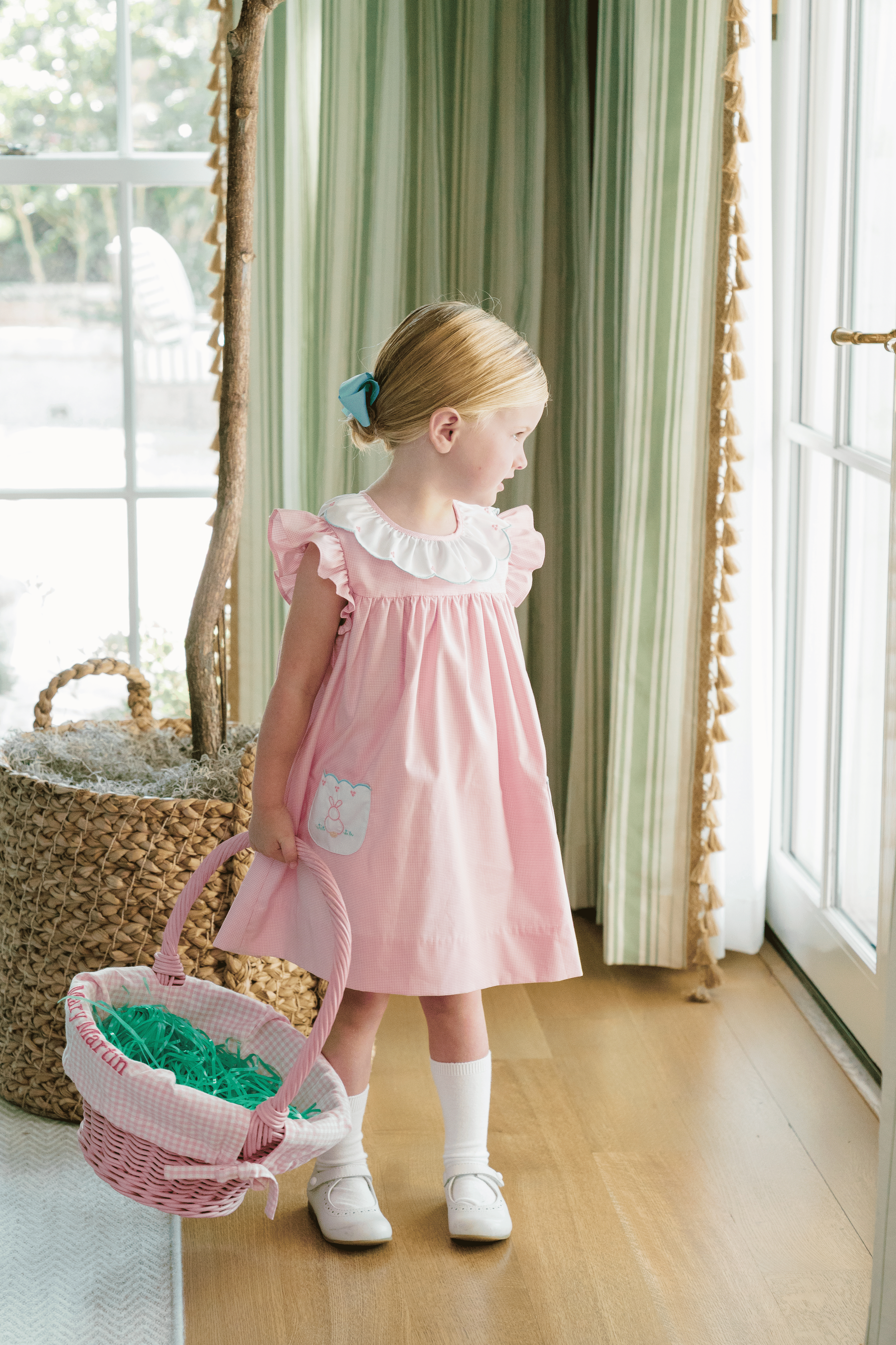 Clover Bunny Dress - Born Childrens Boutique
