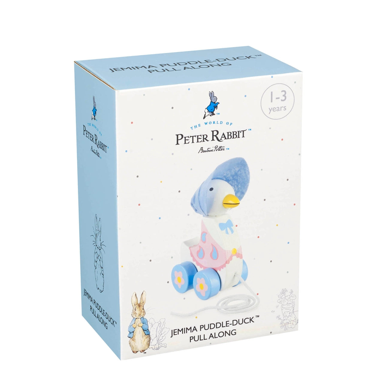 Jemima Puddle Duck Wooden Pull Along - Born Childrens Boutique