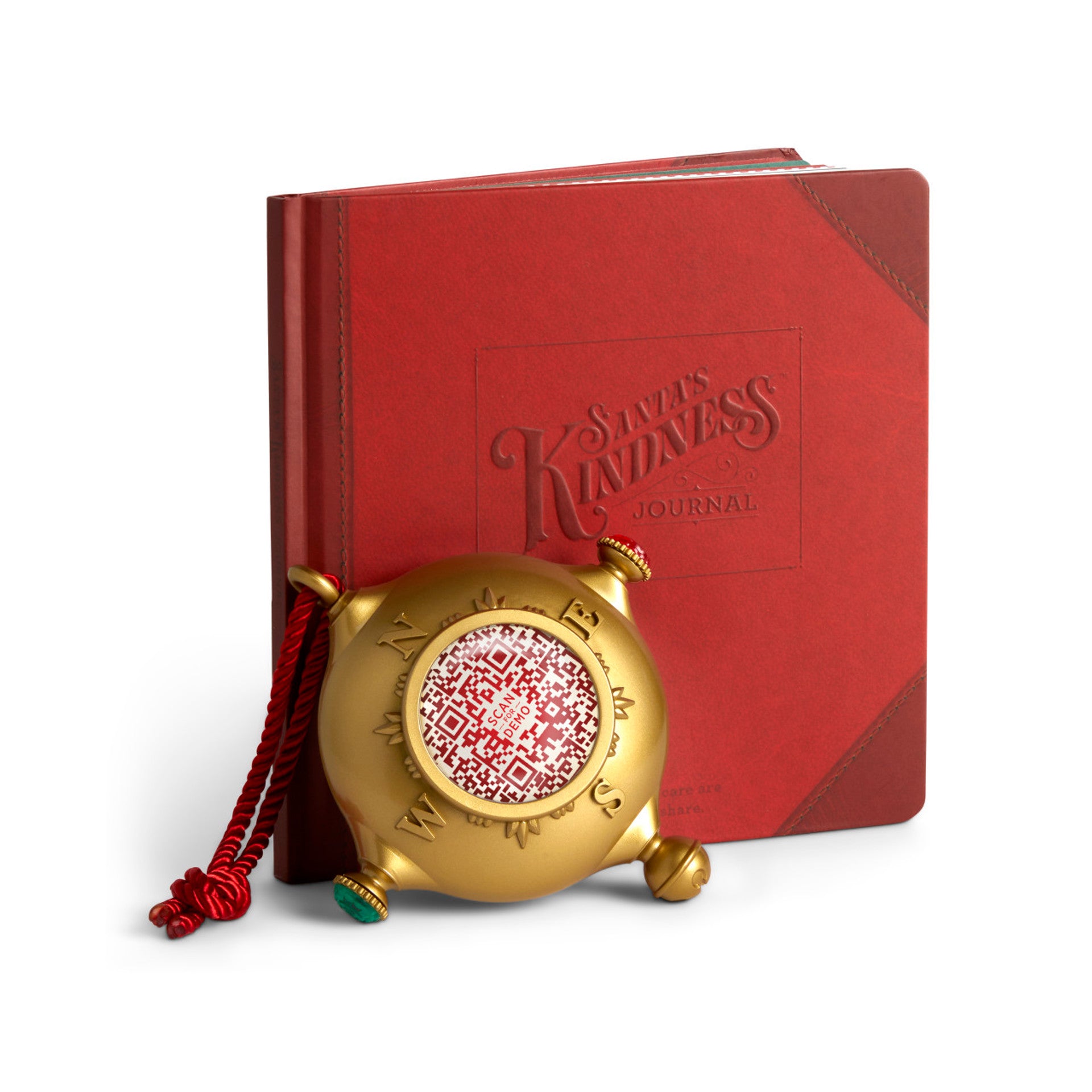 Santa's Kindness Ornament & Journal - Born Childrens Boutique