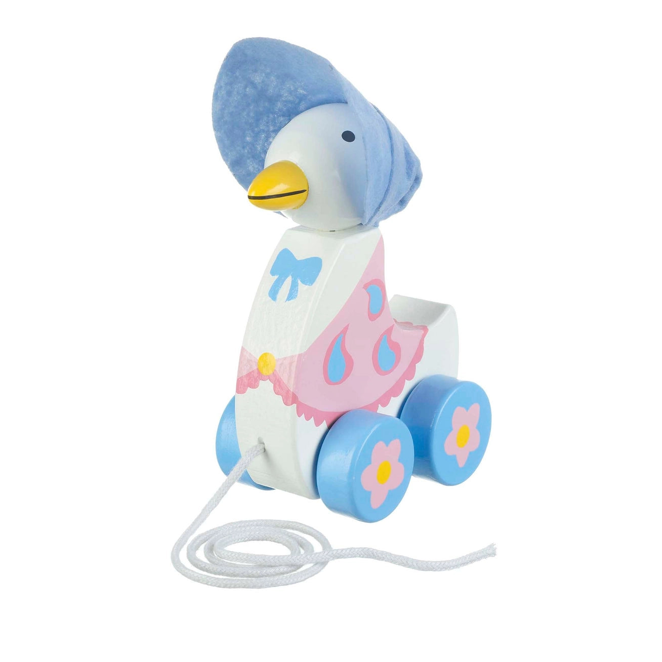 Jemima Puddle Duck Wooden Pull Along - Born Childrens Boutique