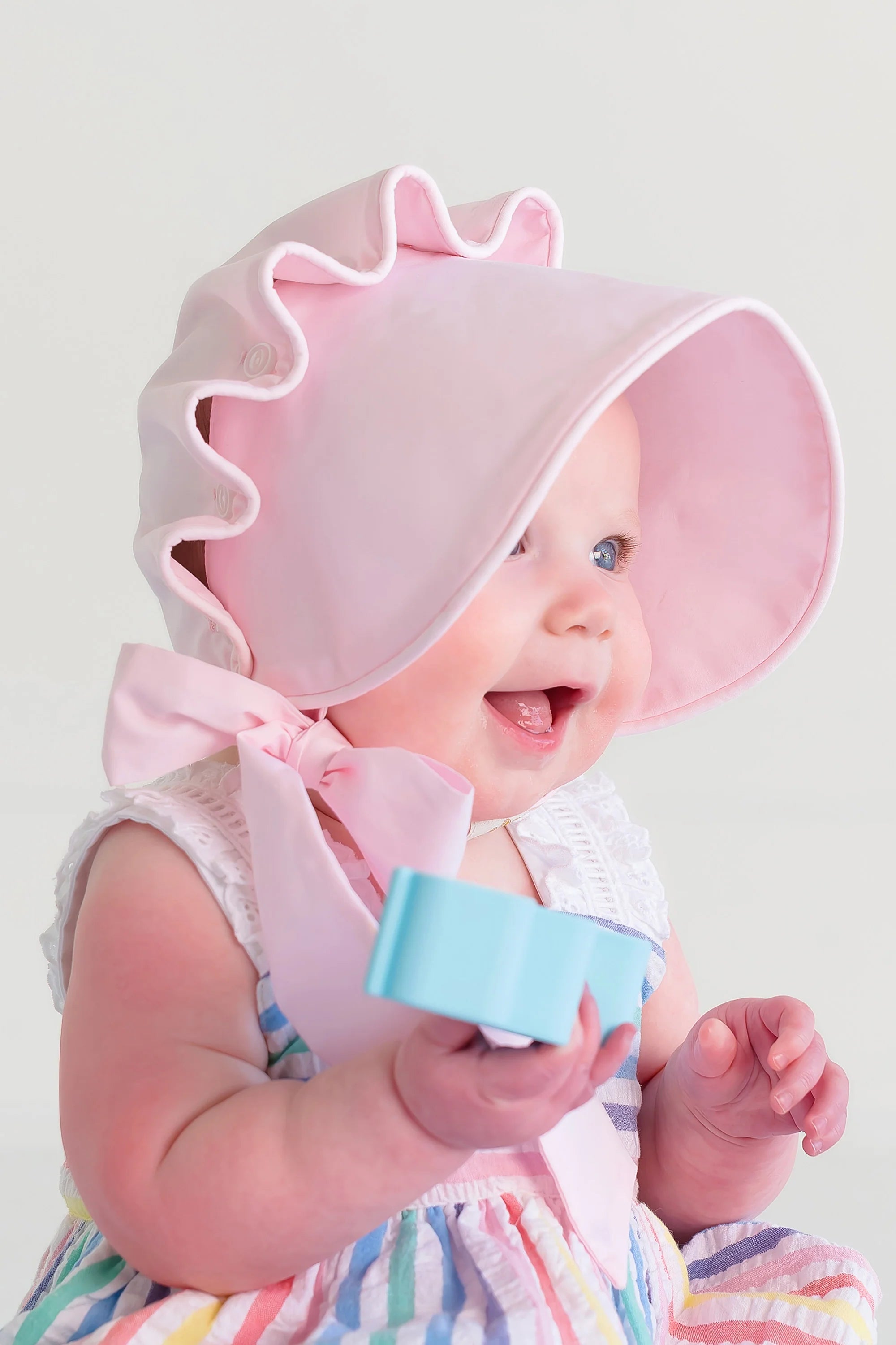 Beaufort Bonnet - Palm Beach Pink - Born Childrens Boutique