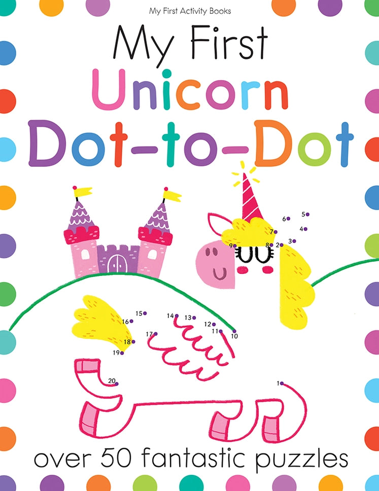 My First Unicorn Dot-To-Dot - Born Childrens Boutique