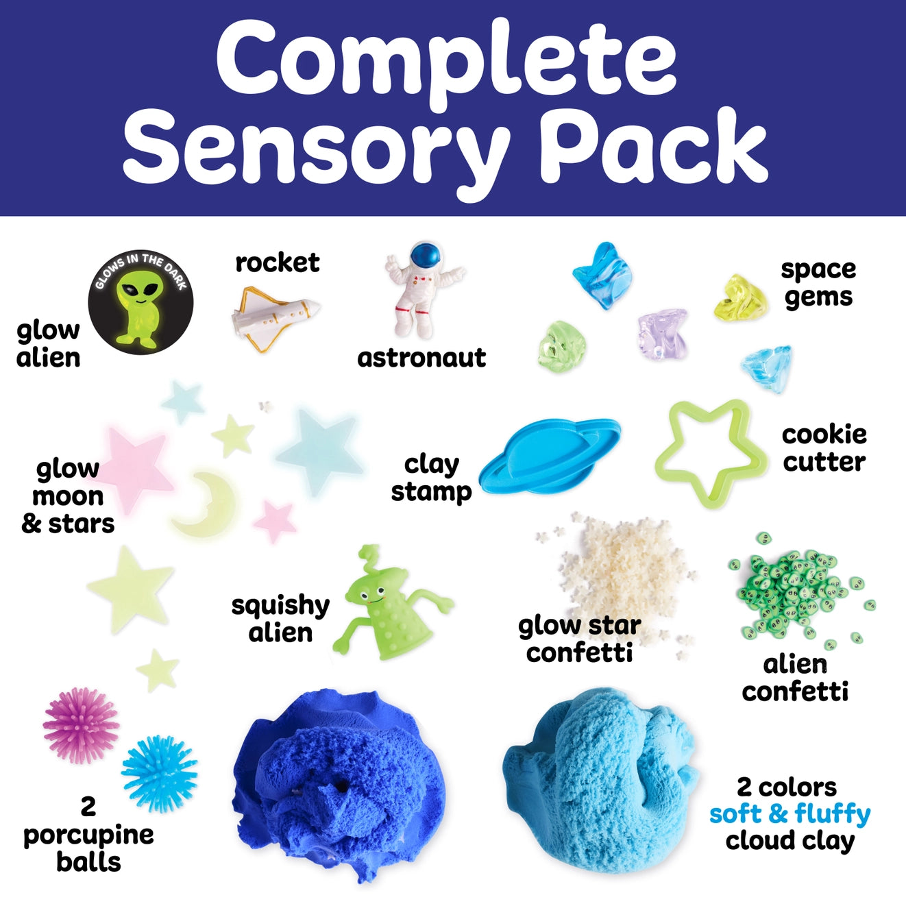 Sensory Pack Outer Space On the Go - Born Childrens Boutique