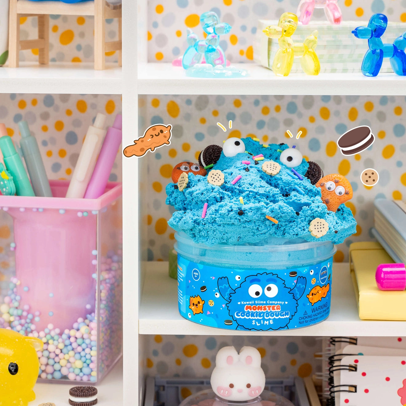 Monster Cookie Dough Slime - Born Childrens Boutique