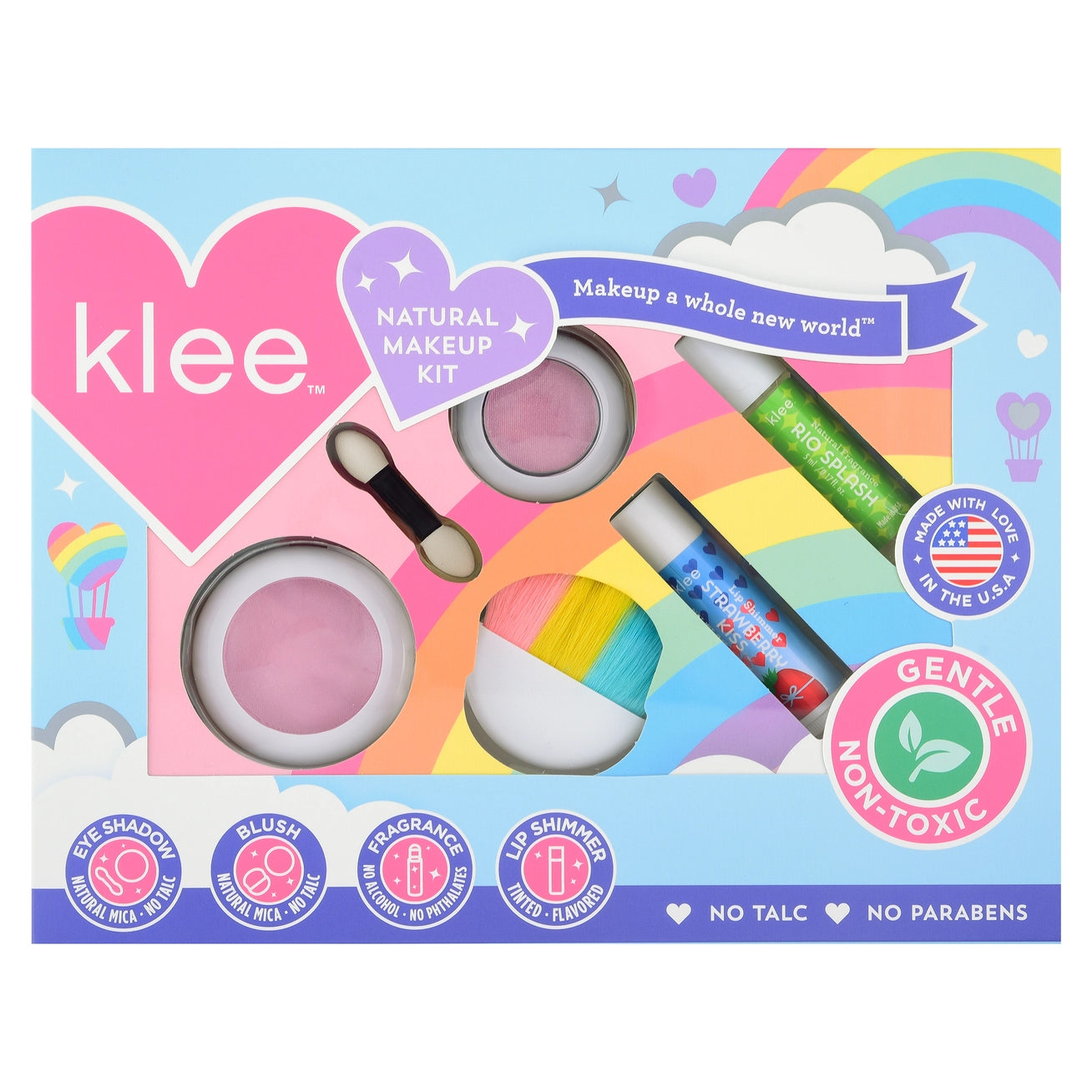After the Rain - Rainbow Dream 4 PC Makeup Kit - Born Childrens Boutique