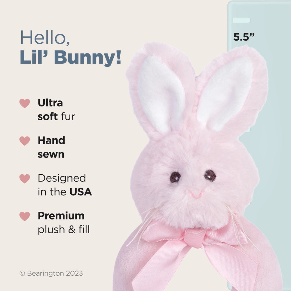 Lil' Bunny Ring Rattle - Born Childrens Boutique