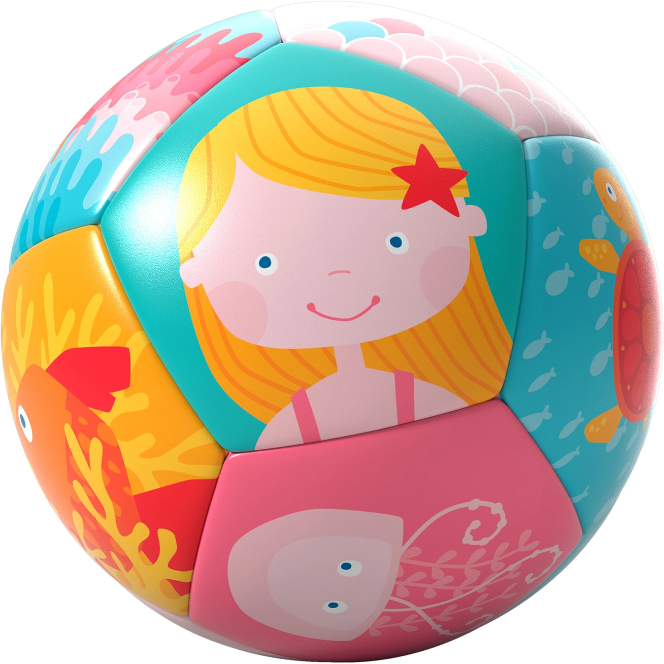 Mermaid Soft Baby Ball 4.5" - Born Childrens Boutique