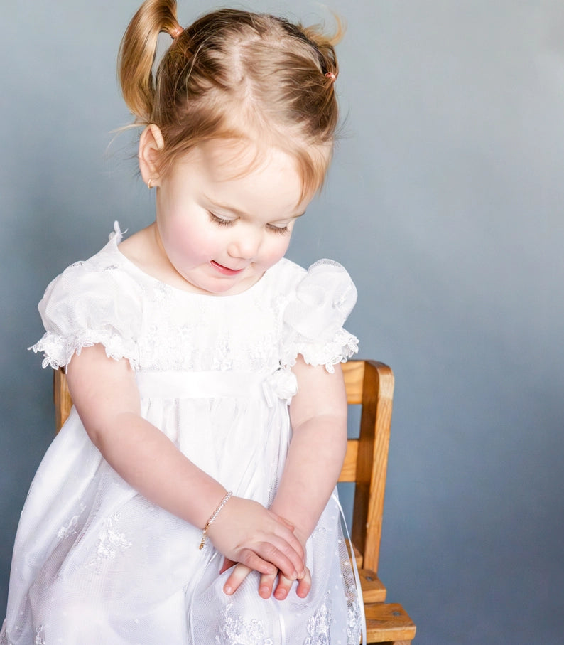 Gold Plated Pearl Bracelet - Born Childrens Boutique