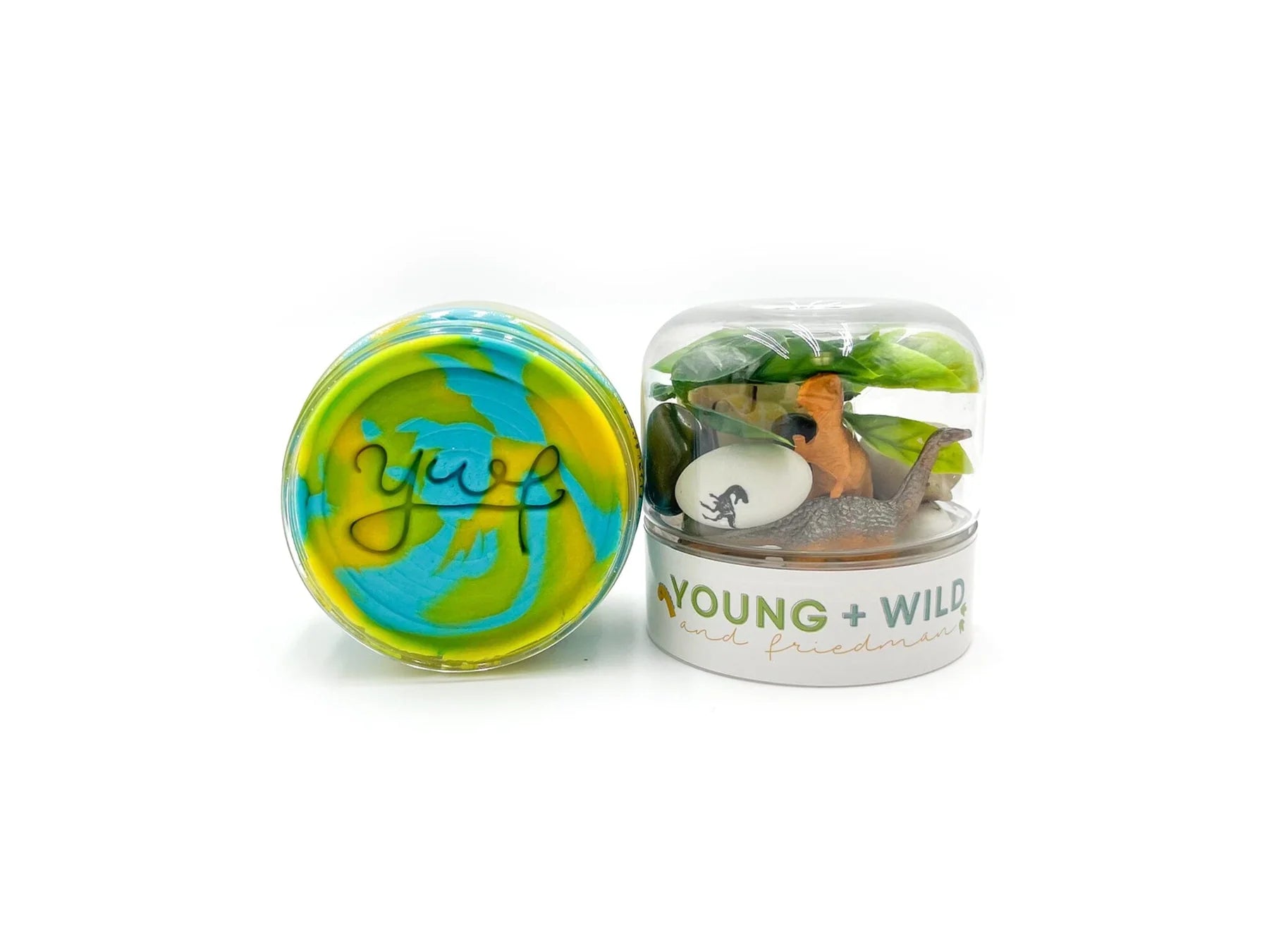 Dinosaur Grab & Go Dough Jar - Born Childrens Boutique