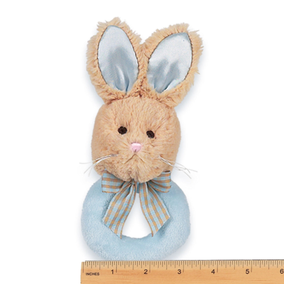 Lil' Bunny Tail Ring Rattle - Born Childrens Boutique