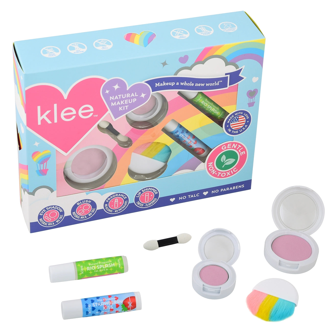 After the Rain - Rainbow Dream 4 PC Makeup Kit - Born Childrens Boutique