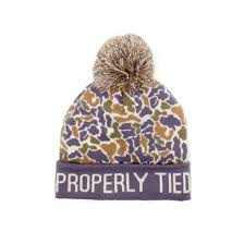 Youth Breck Beanie Field Camo - Born Childrens Boutique