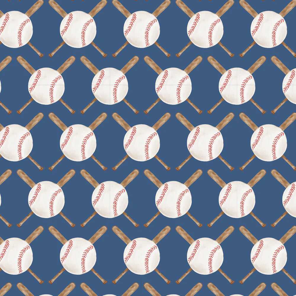 Jack Boy Pajama Pant Set - Up at Bat Baseball - Born Childrens Boutique